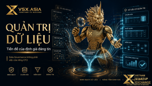 Quản trị dữ liệu và định giá Startup - VSX.ASIA