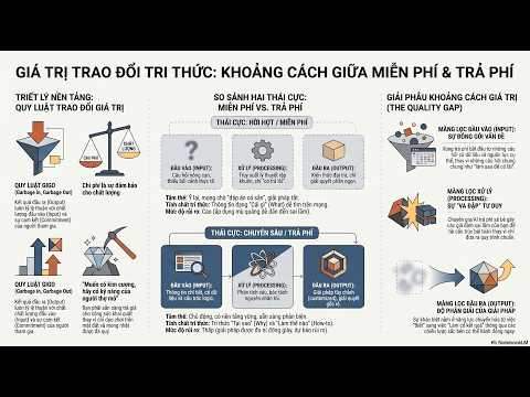 ĐÀM LUẬN VỀ GIÁ TRỊ TRAO ĐỔI TRI THỨC - GIỬA MIỄN PHÍ VÀ TÍNH PHÍ - AI VÀ THỰC TẾ