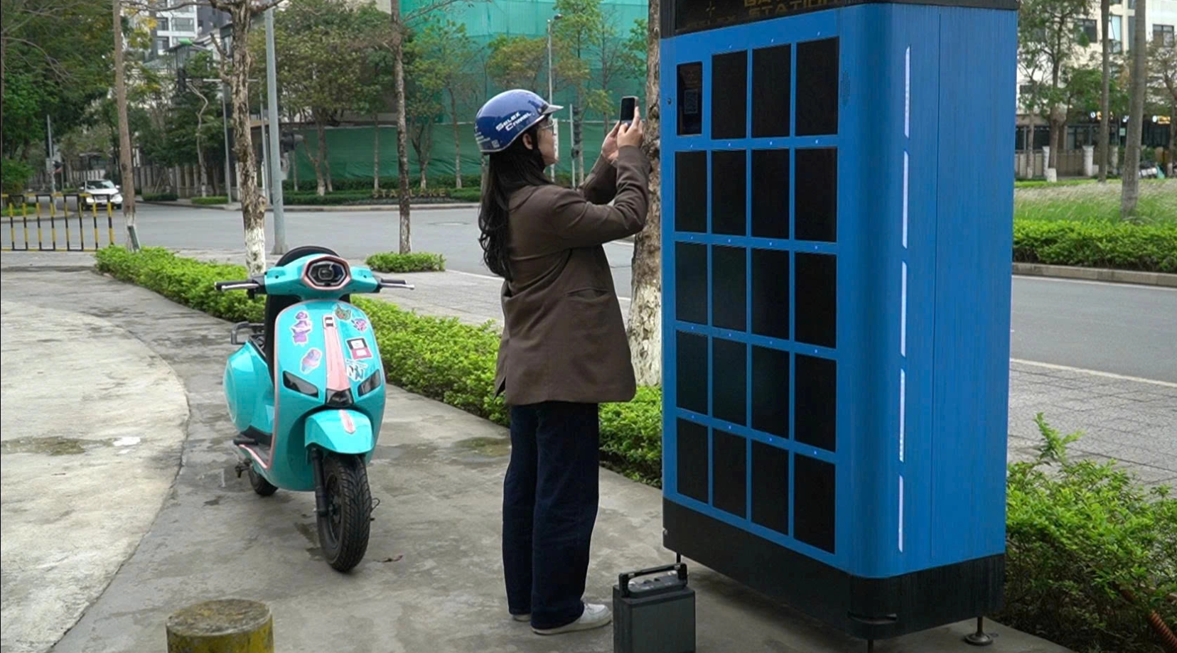 tủ thuê pin vinfast