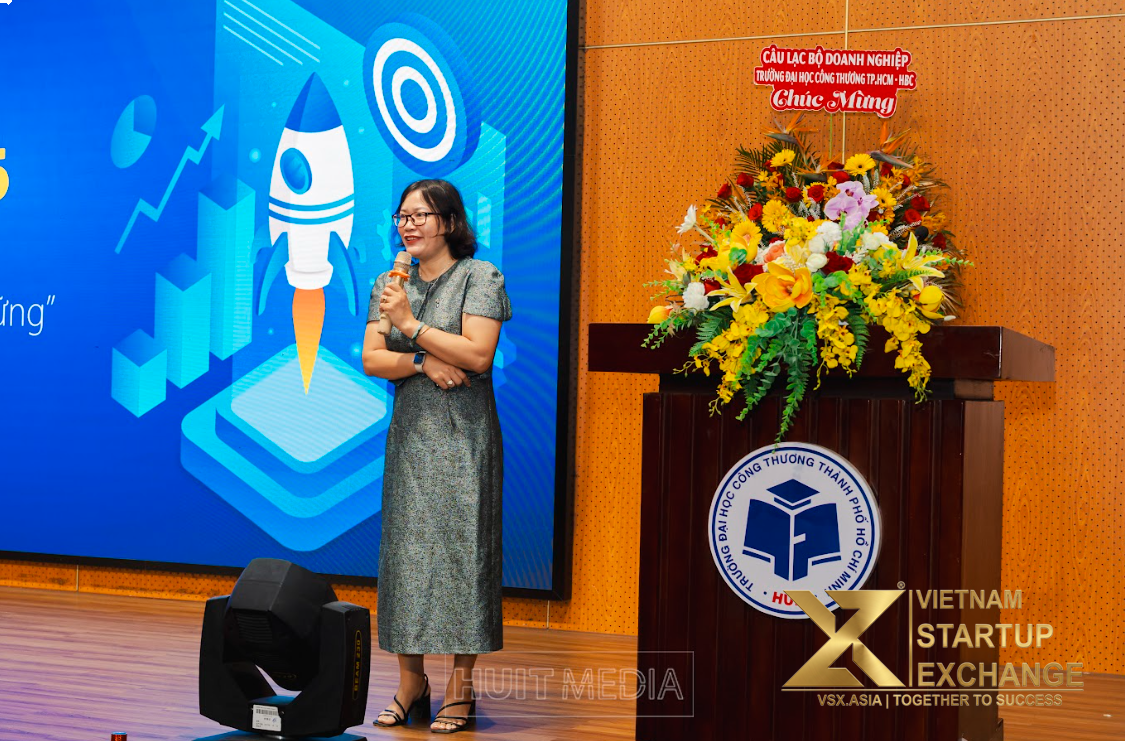Th.s Hoàng Thị Thoa, giám đốc trung tâm khởi nghiệp đổi mới sáng tạo trường đại học Công Thương TP HCM - IEC