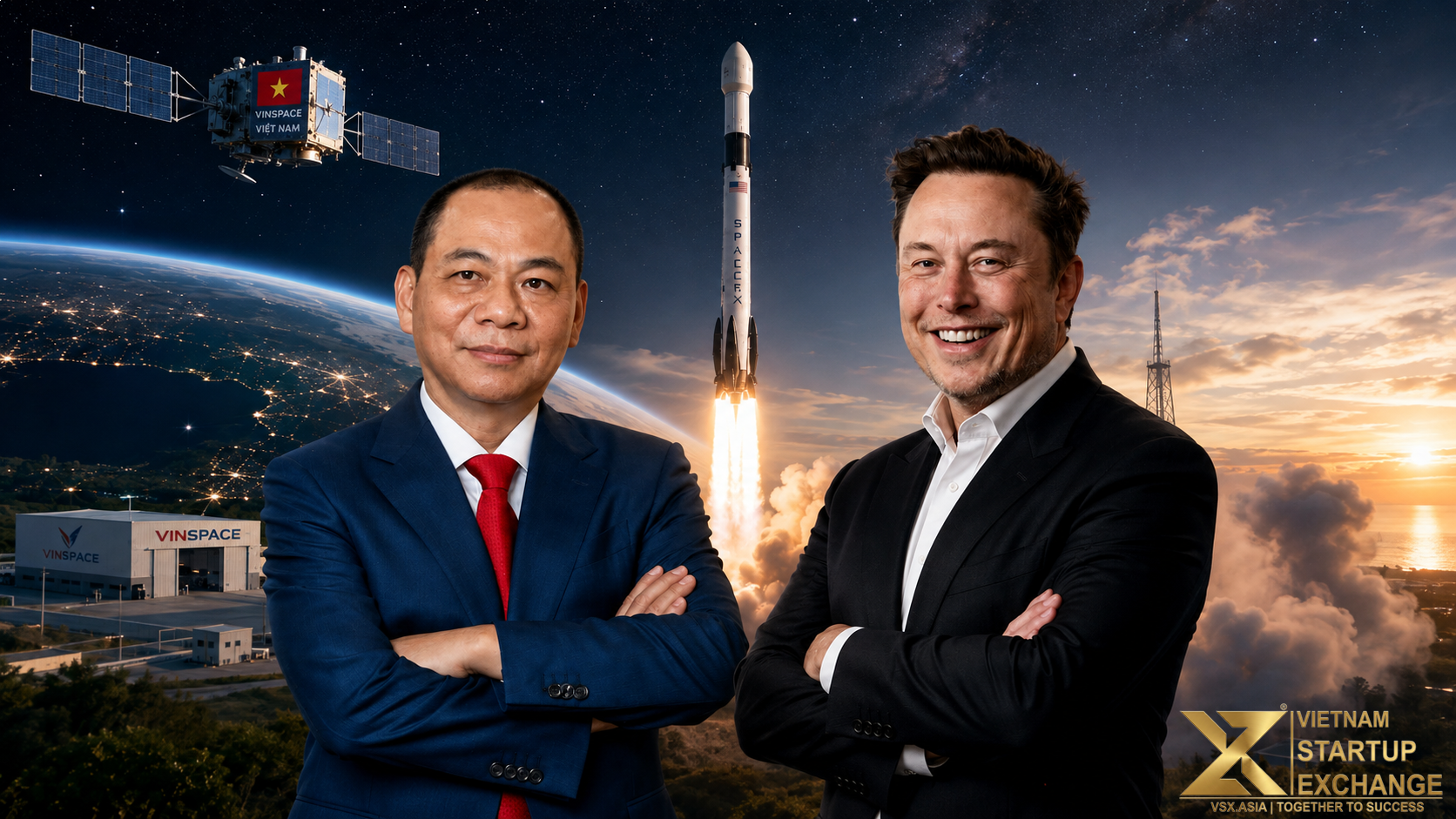 VinSpace ký hợp đồngSpaceX phóng vệ tinh Bài toán vốn dài hạn của công nghệ Việt Nam