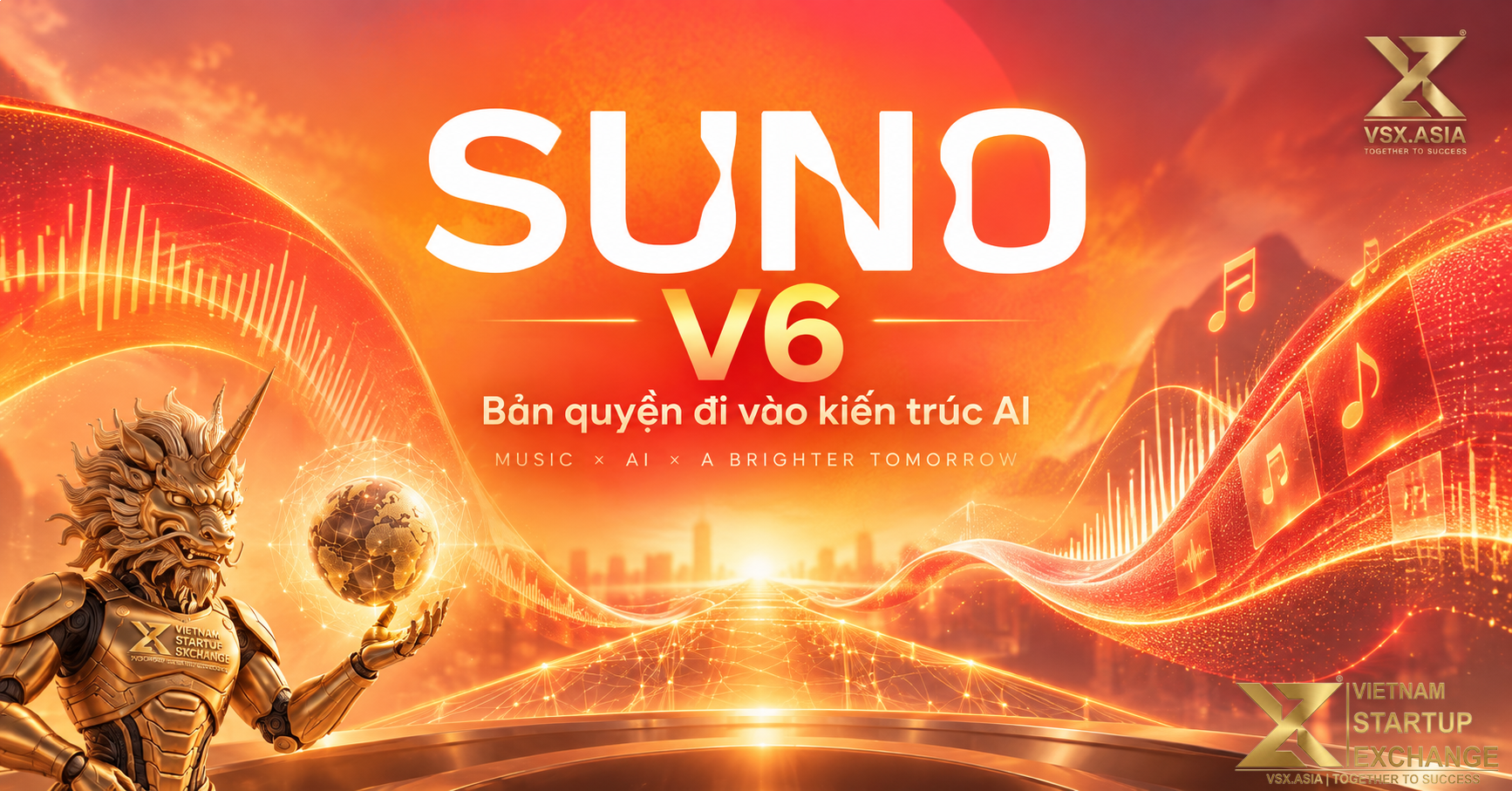 Suno V6 và bước chuyển bản quyền trong AI tạo nhạc