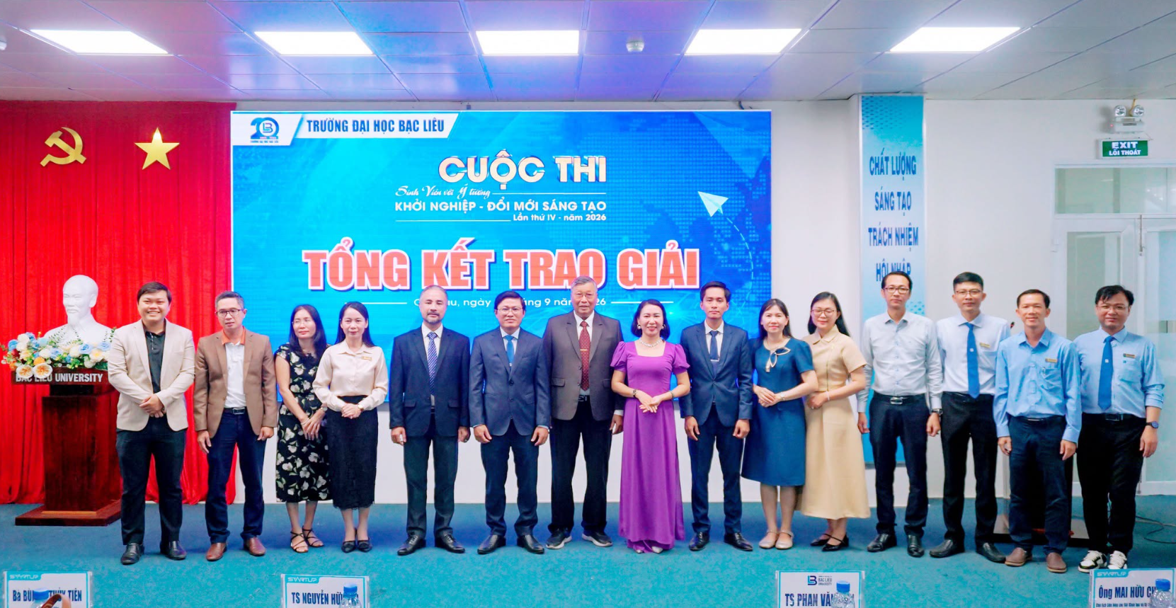 VIETNAM STARTUP EXCHANGE ĐỒNG HÀNH CÙNG TRƯỜNG ĐẠI HỌC BẠC LIÊU TẠI VÒNG CHUNG KẾT SINH VIÊN VỚI Ý TƯỞNG KHỞI NGHIỆP: CHUẨN HÓA MÔ HÌNH VÀ ƯƠM TẠO SÁNG TẠO