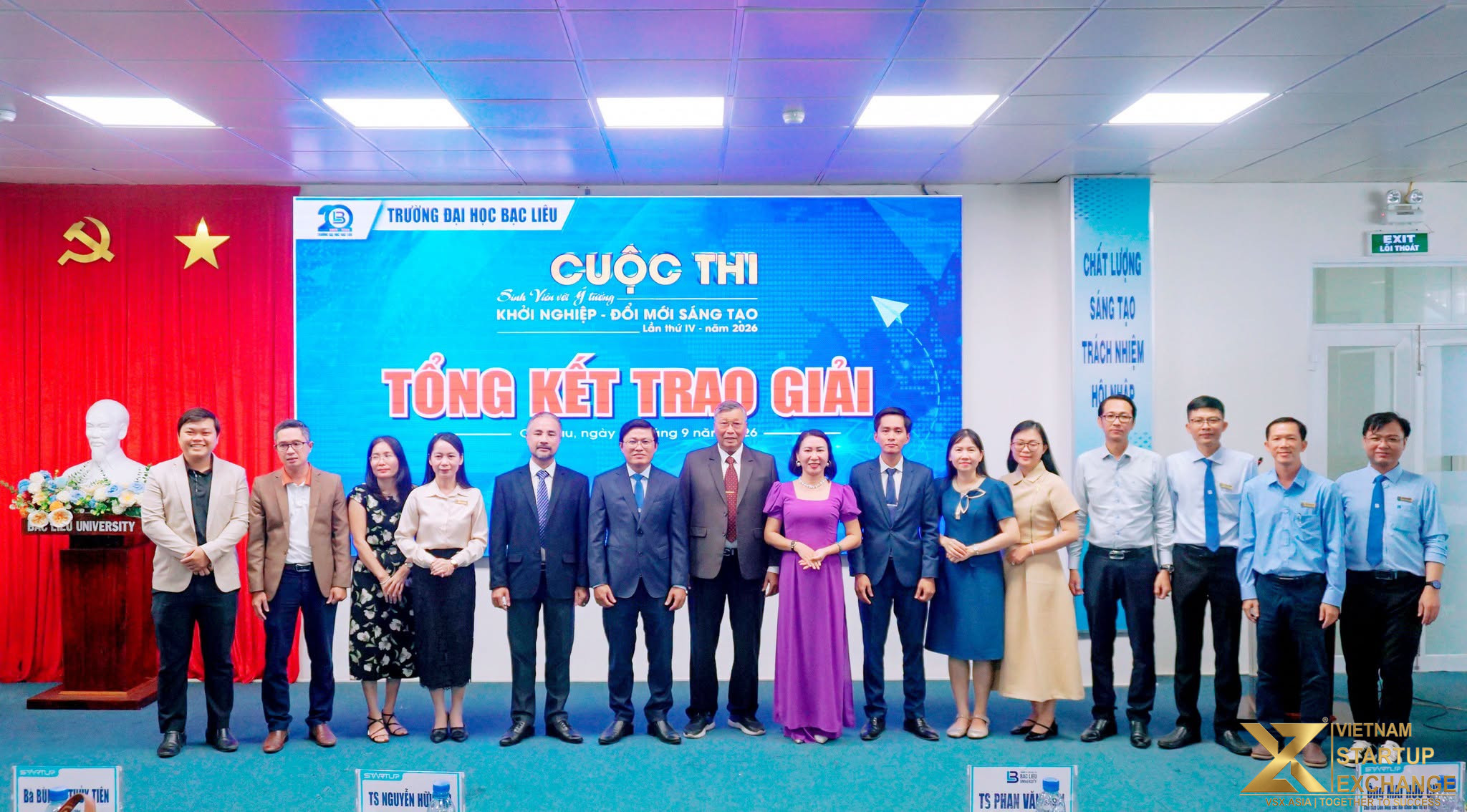 VÒNG CHUNG KẾT CUỘC THI KHỞI NGHIỆP TRƯỜNG ĐH BẠC LIÊU 2026 2